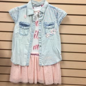 Girls two pc dress set